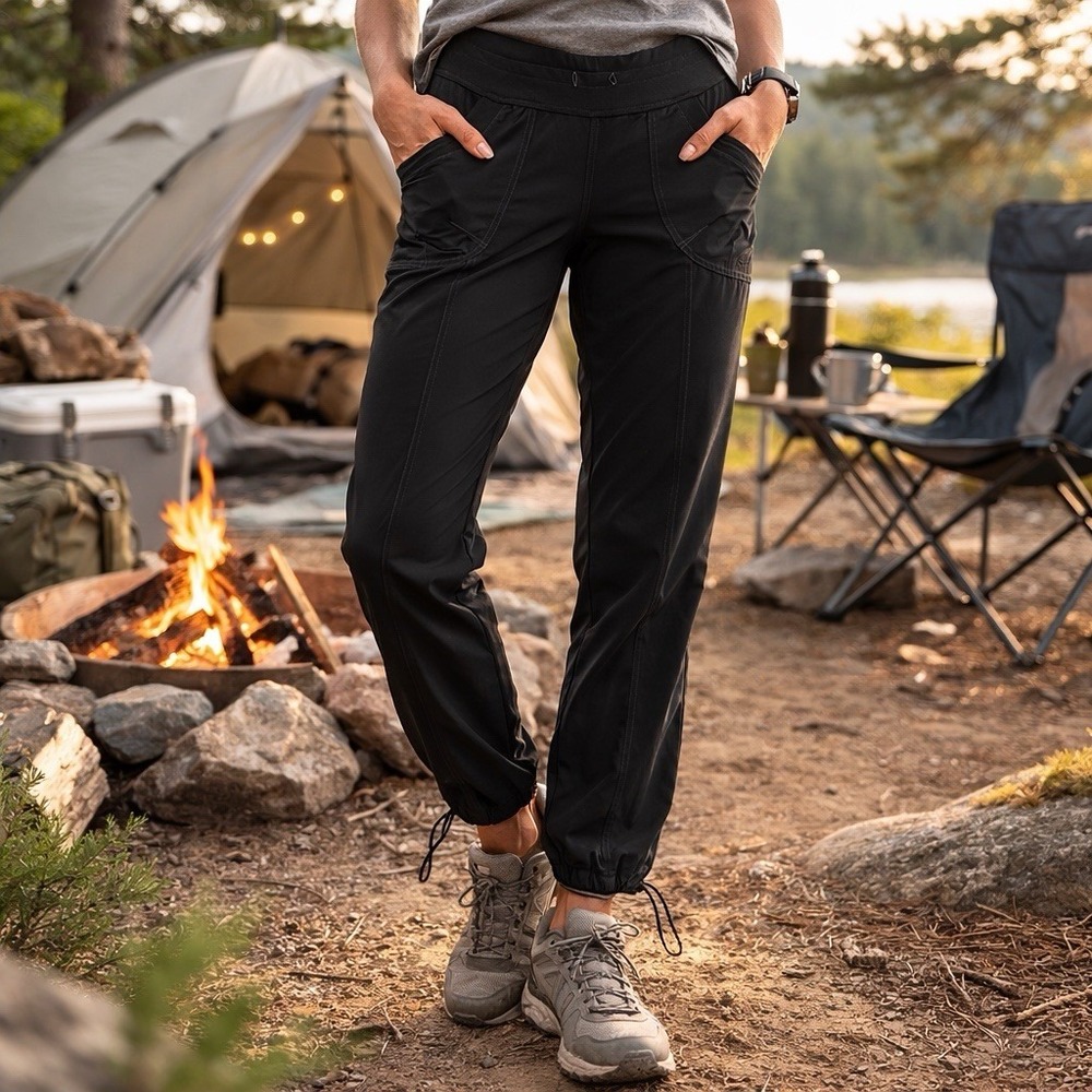 Kuhl Charcoal Nylon Jogger Pants Gorpcore Outdoors Camping Hiking Stretch‎ 8